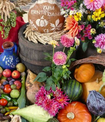 Erntedank.  Foto: Helga Kollmann, pfarrbriefservice.de